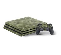 Skin Console et Manettes PS4 Pro - Camouflage - Protection contre les rayures - Vert - Accessoire de protection