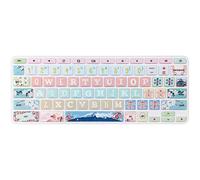 Skin de clavier en silicone pour Acer Chromebook Premium R11 CB5-132T CB3-132 CB3-131, Acer Chromebook R 13 CB5-312T, Acer Chromebook 14 CP5-471, Acer Chromebook 15 CB3-532 CB5-571 C910 (Sakura)