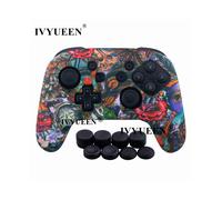 Skin de protection en caoutchouc de silicone Devil pour manette Nintend Switch NS NX Pro Skin de protection