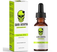 SKIN DEATH Huile pour le visage - 30 ml - Avec huile de graines de framboise, huile de rose musquée, huile de pépins de figue de barbarie, huile de graines de grenade, huile de jojoba - Huile de soin