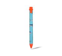Skin en fibre de carbone de Mightyskins pour le crayon numrique Logitech Crayon (6e gnration) - Billfish Stripes | Finition de fibre de carbon
