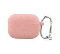 Skin en silicone léger pour AirPods Pro 1ère génération (rose) | Plusieurs options de couleur, expression de style personnel, couverture complète des bords, résistant à la poussière