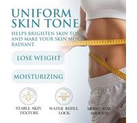 Skin Firming Butter, Huile Corporelle Naturelle Nourrit, Crème Anti-Cellulite, Huile Raffermissante Pour Mas Anti Cellulite, Beurre Raffermissant Pour Le Corps, Hy Ate La Peau