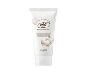 SKIN FOOD since 1957 Mousse nettoyante pour pores d'œuf 150 ml - Mousse nettoyante pour le visage à bulles enrichie de blanc d'œuf et de sensation légère (5,07 fl.oz.)