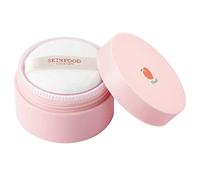 SKIN FOOD Since 1957 Poudre Multi Finish Coton Pêche 15g - Extrait de Pêche Coréenne et Contrôle du Sébum à la Calamine - Fixatrice Soyeuse pour Peau Grasse
