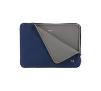 Housse Ordinateur Portable 12.5-14"" en Néoprène - Ultra-souple - Protection optimale - Bleu Marine et Gris - MOBILIS