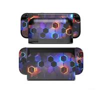 Skin intégral en vinyle pour console Nintendo Switch 2 - Autocollant anti-rayures avec housses joycon - Application sans bulles pour station d'accueil et portable - Ensemble d'autocollants de