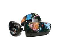 Skin Mighlyskins pour Oculus Rift S - vacances psychedeliques | Couvercle d'enveloppe de decalcomanie en vinyle durable et unique | Styles de sup