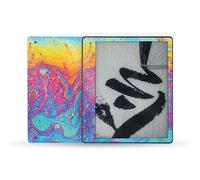 Skin MightySkins brillant et paillet compatible avec Amazon Kindle Scribe (2022) - Paint Currents | Finition protectrice brillante et paillet e