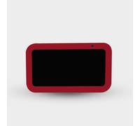 Skin MightySkins compatible avec Amazon Echo Show 5 (3e génération) - Bordeaux uni | Protection durable et unique en vinyle | Facile à appliquer,