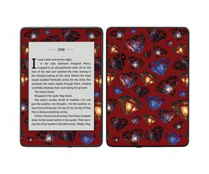 Skin MightySkins compatible avec Amazon Kindle Paperwhite 2018 (modèle étanche) - Diamond Galaxy | Housse de protection en vinyle durable et uniq