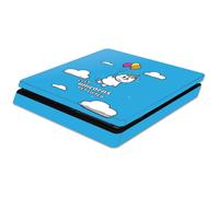 Skin MightySkins compatible avec la console Sony PS4 Slim Unicorns Get Lifted | Autocollant protecteur en vinyle durable et unique | Facile a