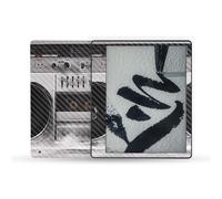 Skin MightySkins en fibre de carbone compatible avec Amazon Kindle Scribe (2022) - Enveloppe int grale - Booming Box | Finition protectrice textu