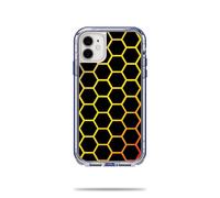 Skin MightySkins pour coque Lifeproof Next pour iPhone 11 Motif nid d'abeille primaire | Protection durable et unique en vinyle | Facile appl