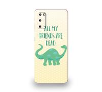 Skin MightySkins pour Samsung Galaxy S20 Tous mes amis sont morts | Protection durable et unique en vinyle | Application facile | Fabriqu aux