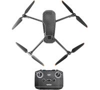 Skin Pour Drone, 1 Set, Compatible Avec Dji Mavic 3 Et 3 Classic, Black Grain Design, À Coller, Autocollant Visage Drone, Drone Sticker, Film De Protection Boîtier, Autocollant Extérieur-Your Day Mate
