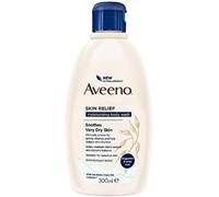 Skin Relief Crème Douche Hydratante Pour Le Corps (1 X 300 Ml),Nettoyant Doux Avec Complexe Apaisant Triple Avoine,Sans Savon,Non Parfumé Pour Les Peaux Sensibles Et Très Sèches