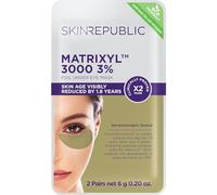 Skin Republic Matrixyl 3000 Lot de 2 paires de patchs de masque sous les yeux 3% Réduit les rides profondes et améliore la texture de la peau Augmente l'élasticité et la fermeté