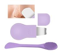 Skin Scraper, Nose Spatula, 6.77x1.06inches Compact and Portable Design, Whitehead Remover Facial Cleansing Tool for Men Women Home Spa Morning Night Shower Travel Chin Nostrils Daily