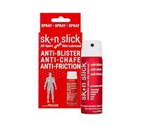SKIN SLICK- Spray Anti Frottements Pour Sport, Protection pour la Peau et Corps Pour Triathlon, Alternative aux Creme Anti Frottement, Prévient Ampoules et irritations, Confort et Protection (52ML)