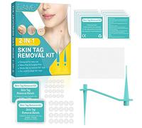 Skin Tag Removal, Kit de retrait efficace et indolore des grains de beauté - Sûr et facile à enlever de petites à grandes (2 mm-8 mm) - Kit de retrait de chute pour bricolage à la maison