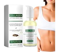 Skin Tightening Body Oil - Nourishing Hydrating Solution, Lightweight Material Smooth Texture, Moisturizing Formula Gentle, Beauty Skincare Tool, Oil for Women Neck Arm Thigh