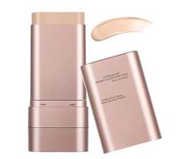 Skin Tint Stick - Crayon de masquage pour visage - Avec pinceau - Fond de teint brillant naturel pour peaux matures - Maquillage quotidien - Voyage - Fête - Date - Finition Dewy