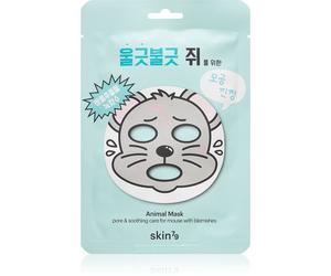 Skin79 Animal For Mouse With Blemishes masque tissu pour peaux à problèmes, acné 23 g