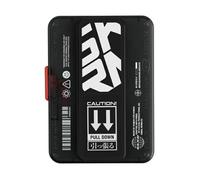 Skinarma Mirage Phaze - Portefeuille cuir noir magnétique pour iPhone 12/13/14/15