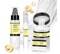 Skincare Coreen Kit, Advanced Snail 96 Sérum Visage 100ml + Advanced Snail 92 Crème Visage 100g + Snail Peptide Eye Cream 17ml, Éclaircit le Teint, Réduit L'apparence Ridules et Rides