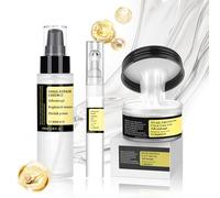 Skincare Coreen Kit, Advanced Snail 96 Sérum Visage 100ml + Advanced Snail 92 Crème Visage 100g + Snail Peptide Eye Cream 17ml, Éclaircit le Teint, Réduit L'apparence Ridules et Rides