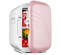 Skincare Cosmetics Réfrigérateur - Mini Réfrigérateur Refroidisseur/Réchauffeur Faible Bruit pour Chambre, Bureau, Voiture, Dortoir, AC/DC,5L,Rose