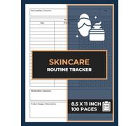 Skincare Routine Tracker: Morning and Evening Beauty Planner Journal for Radiant Skin Health | Skin-care Log Book