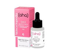 Skincyclopedia AHA Sérum exfoliant pour le visage avec 20 % d'acides glycol, lactique, amande et polyhydroxy, exfoliant chimique pour le visage, soin du visage à l'acide glycolique, soin du visage, 30