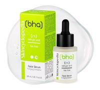 Skincyclopedia Sérum à 2% d'acide salicylique avec huile d'arbre à thé, niacinamide et zinc - Traitement de l'acné, points noirs et minimiseur de pores pour peaux grasses et mixtes - Exfoliant BHA