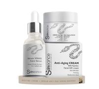 Skineance - Duo Venin de Serpent | Creme Jour 50 ml + Serum 30 ml | Peptide Syn-Ake | Hydratation Quotidienne et Teint Éclatant | Routine Beauté | Formules Contrôlées
