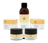 SKINEANCE - Le trio ULTRA RÉGÉNÉRANTE à la bave d'escargot BIO - Estompe les imperfections cutanées - Lisse les rides - Hydrate et nourrit la peau - Tous types de peaux - Ingrédients BIO certifiés à 100% BIO par Ecocert