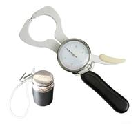 Skinfold Pied à coulisse de graisse corporelle Plage de mesure 0-60 mm Outil d'évaluation de l'IMC, conception de pression constante pour des lectures constantes, précis à ± 0,03 - 0,05 mm, pour les