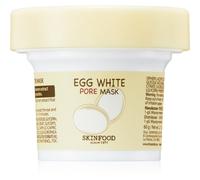 Skinfood Masque de pores de blanc d'oeuf 3,52 oz. (100g) - Masque de lavage affinant les pores, resserre les pores, élimine les points noirs et les cellules mortes de la peau, peau lisse et douce