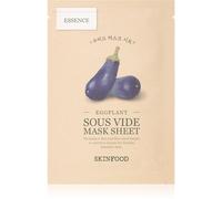 Skinfood Sous Vide Eggplant Masque Hydratant En Tissu Pour Une Peau Lumineuse 1 Pcs