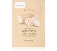 Skinfood Sous Vide Lotus Root Masque Tissu Brillance Et Vitalité 1 Pcs