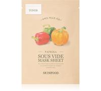 Skinfood Sous Vide Paprika Masque Hydratant En Tissu Pour Peaux Sèches 1 Pcs