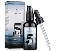 SKINFUSION Sérum Hyaluronique 5x bio à forte dose (50 ml) Formule d'acides végétaliens aux principes actifs : glucomannane bio, aloe, urée - pur hydratant pour peau saine
