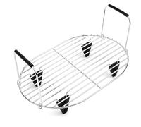 Skingwa Grille à rôtir et cuiseur vapeur compatible avec la mijoteuse Ninja Foodi Possible Cooker Pro 8,5 l (pieds avec manches)