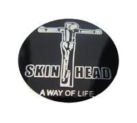 Skinhead A Way Of Life Pin's en émail Noir, taille unique, Métal