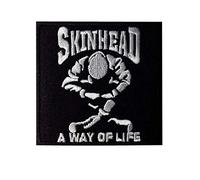 Skinhead Écusson Patch en fer brodé sur accessoire