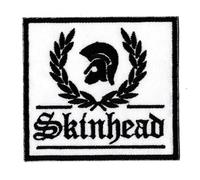 Skinhead Patch brodé thermocollant pour décorer les vêtements, vêtements, gilet, veste, chapeau, t-shirt, jean, sac, jupe, cadeau de loisirs