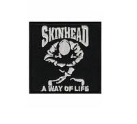 Skinhead Patch brodé thermocollant sur vêtements T-shirt, casquette, veste, jean, manteau, décoration, bricolage, fait à la main, loisirs créatifs, cadeau