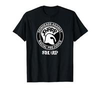 Skinhead Traditionnel S.H.A.R.P, Oi, Ska, Skinhead-Sharp T-Shirt Graphique avec Valeur