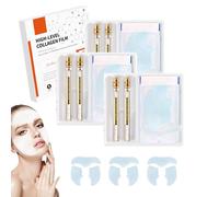 Skinifyx Hydrolyzed Collagen Patches, Hydrolyzed Collagen Patches, Skin Korean Soluble Collagen Film, Skinifyx Collagen Patches, Film Collagene Visage Soluble,Masque Collagene Visage Korean (3PACK)